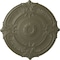 Ekena Millwork Attica Ceiling Medallion (Fits Canopies up to 3 3/4"), 39 1/2"OD x 2 1/2"P, Spartan Stone CM39ATSSF - alternate 1